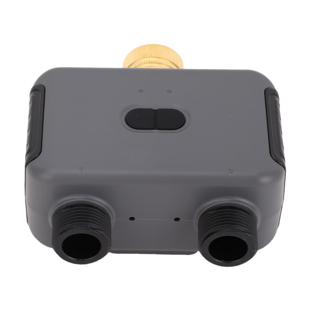 2 Zone Sprinkler Timer G34 Thread Hose Connector IP55 Water Proof Irrigation Timer with Rain Delay