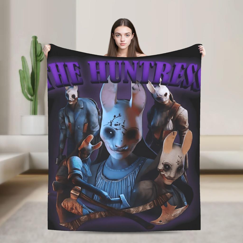 DBD Deads by Daylights  Blanket  Super Warm Street Trend Plush Throw Blanket For Girls Boys Home Decor Flannel Bedspread Cover
