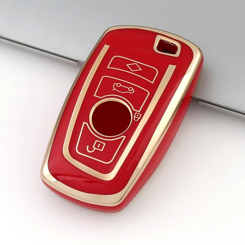 TPU Car Key Case For BMW 1 3 5 7 Series X1 X3 X4 X5 F10 F15 F16 F20 F30 F18 F25 M3 M4 E34 Key Cover Protector Auto Accessories