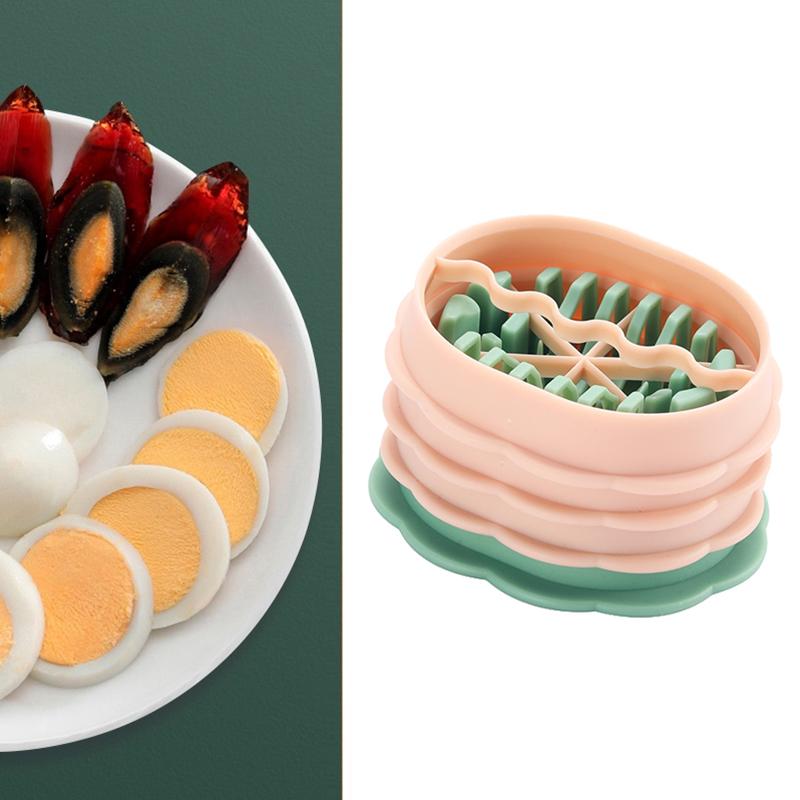 

3 In 1 Manual Egg Slicer Cutter Egg Cooking Tool Multifunctional Egg Dividers Mold Cutter Egg Opener Gadgets Kitchen Utensils 1pcs