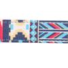 Soft Printing Pet Dog Cat Collar Strap Band Buckle Dog Training Collar (Blue S)