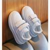 Children's White Shoes, Spring and Autumn Boys' Sports Shoes, White Girls' Casual Board Shoes, Soft Soled Baby Shoes