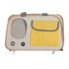 Pet Carrier Bag Brthable Foldable Oxford Cloth Steel Wire Frame Cat Travel Handbag with   Strap for Outdoor