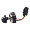 Throttle Motor Knob ABS Alloy Steel Standard Plug Fuel Selector Switch for Caterpillar CAT E312D2 E320D2 E330D2