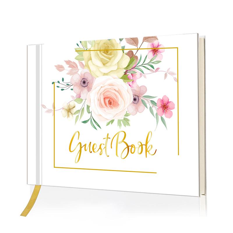 Wedding Guest Book Elegant Guest Book Weddings Reception Baby Shower Polaroid Guest Book For Wedding And Special Events Wedding