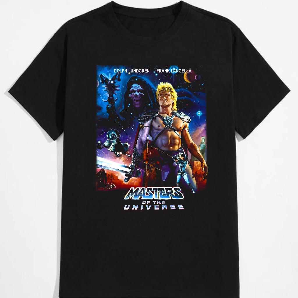 T-shirt Unisex in Cotone Masters of the Universe Film 1987 T-Shirt Unisex Cotone Pesante Ricky P