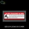 Car Sticker Positioning Cover Scratch  Decal Electric Car Sticker Anti-theft Warning Motorcycle Modification Car