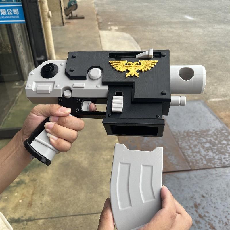31cm Bolt Pistol 3D Printing Toy Gun Model Game Peripherals Cosplay Props Boys Gifts Holiday Role-Playing Decorations