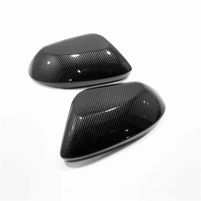 Voor Toyota Yaris XP210 ABS Koolstofvezel Deur Achteruitkijkspiegelkap Decoratief Frame Cover Trim Auto Styling Accessoires