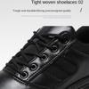 Oulylan Male Solid Black Training Shoes Dirt-proof Durable Comfort Work Sneakers Waterproof Anti-slip Breathable Casual Footwear