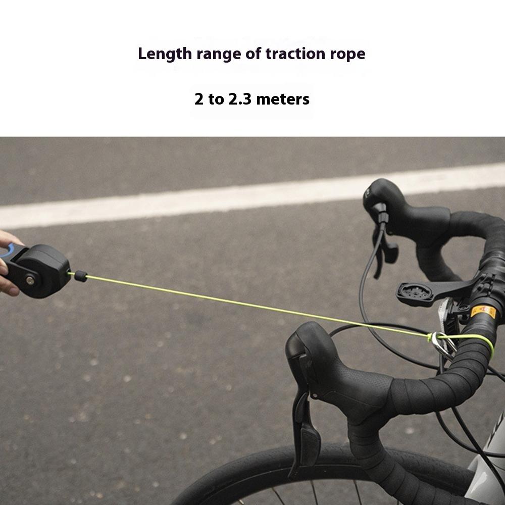 08DA0010 1 Set Bicycle Tow Rope Parent-Child Bike Trailer Rope Pull Traction Strap