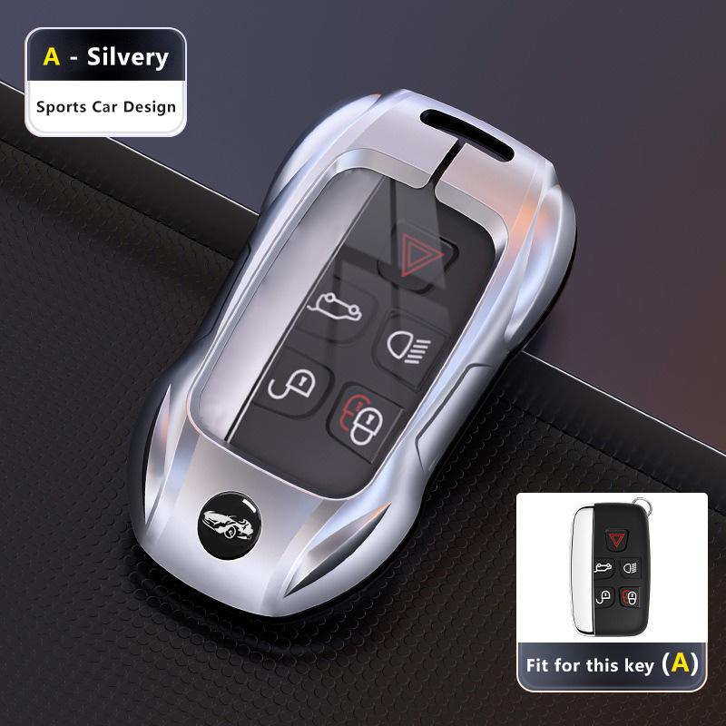 

Car Key Case Shell Cover Fob for Land Rover Range Rover Sport Evoque Freelander Velar Discovery 4 LR2 LR4 for Jaguar XJ XF XJL fit for Land Rover