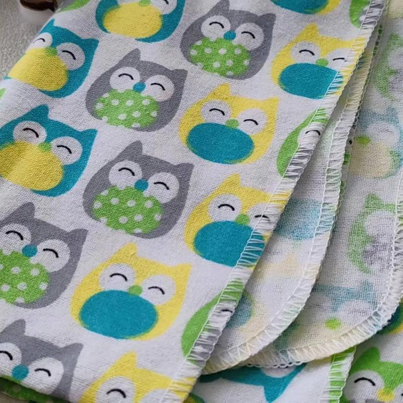 4 vnt./pakuotėje 100% medvilnės priėmimo kūdikio antklodė naujagimiui 76x76cm kūdikio paklodė ypač minkšta flanelinė vystyklai naujagimio antklodė vystyklas