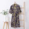 Pure Cotton Double Layer Gauze Bathrobe - Class A Spring/Summer, Thin, Water-Absorbent, Quick-Drying Yukata for Couples