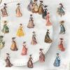 50Pcs/Set Retro Victorian Lady Series 01 PET Stickers Waterproof DIY Fashion Doodle Decals Stickers