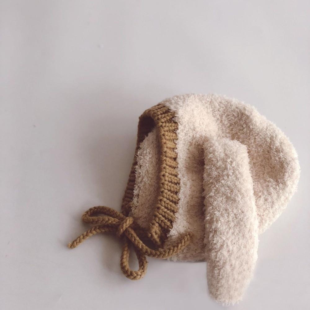 Cartoon Ear Protection Cap Thick Warm Plush Beanie Cap Unisex Baby Rabbit Hat Vacation