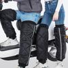 Motorcycle Winter Warm Knee Pads Windproof Waterproof Leg Warmer For Outdoor Sports Cycling Ski Riding