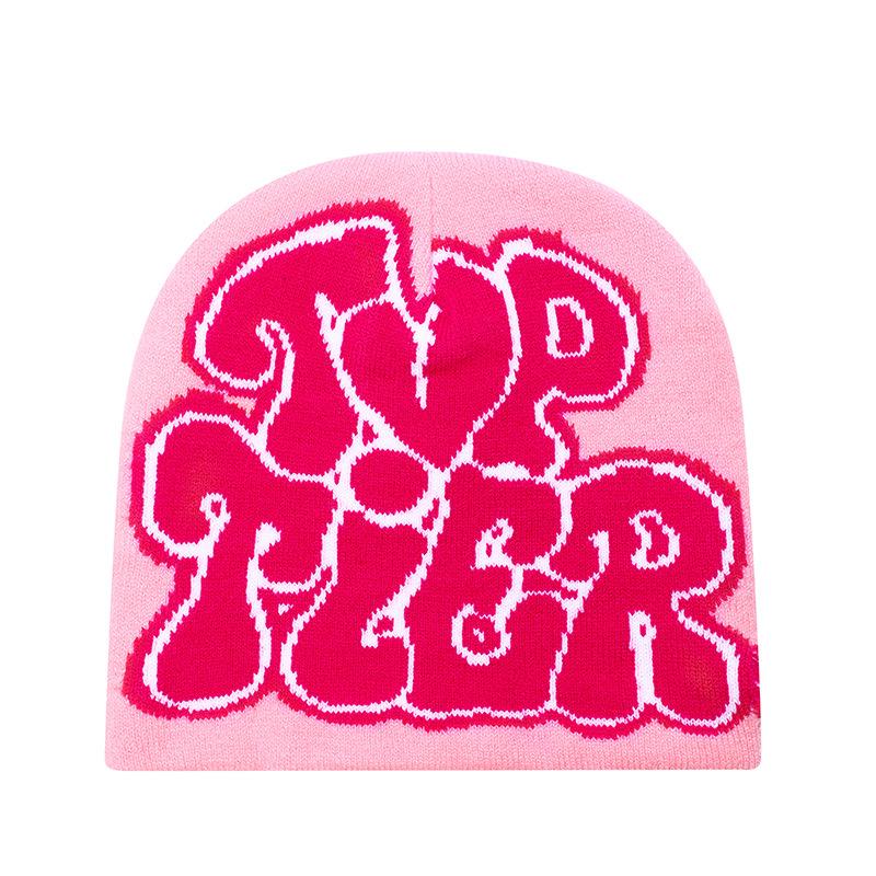 Buchstaben Strick Winter Herbst Mütze Mützen Herren Damen Kanye Mützen Gorras Hombre Top Warme Skimütze Ohrenmützen Hip Hop Beanie