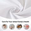 Waterproof Fitted Sheet Bedding Cover Bed Cloth Solid Color Mattress ,Soft Breathable Noiseless Bed Cover Deep Pocket Large Size
