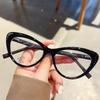 Eyewear Frame Vintage Anti Blue Light Cat Eye Glasses Women Luxury Brand Designer Ladies Myopia Prescription Optical Frames