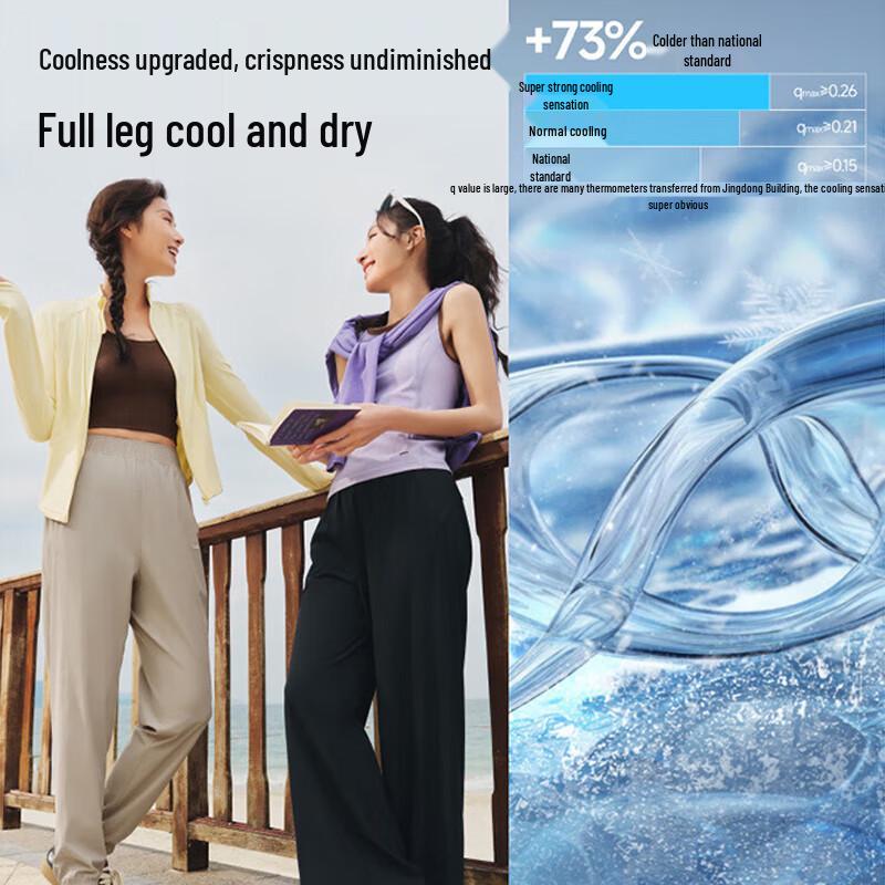 

Beneunder Women s Ultra-Cooling Wide-Leg Sun Protection Pants AL844 S