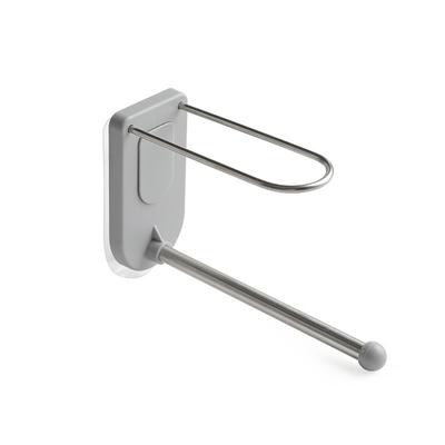 Wall Mounted Clothes Hanger Organizer Rack 2 Layer Stainless Steel Adhesive Storage Holder Stacker