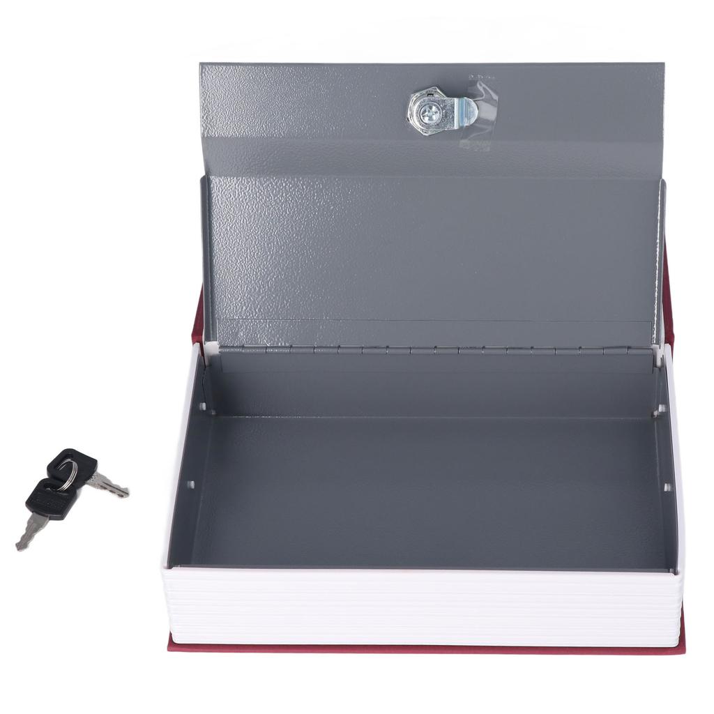 Diversion Book Safe Imitation Books Realistic Stainless Steel Liner Portable Book Safe Storage Box