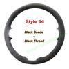 Hand-sewn Non-slip Durable Leather Car Steering Wheel Cover for Mercedes-benz E-Class E300L C-Class E-Class E350 E400 GLB GLS