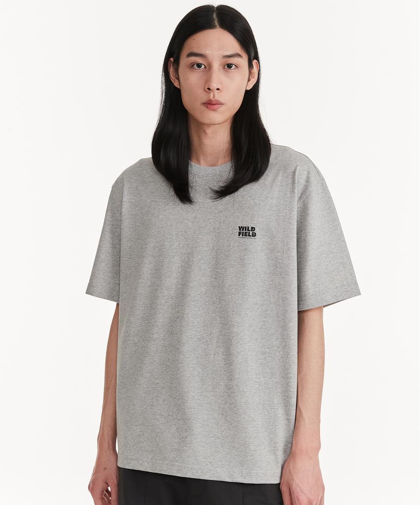 HELEMENT Wildfield Short Sleeve T-Shirt (M/Grey)