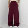 2026 European & American Slim Straight-Leg Long Pants for Women - Fashionable & Casual Design