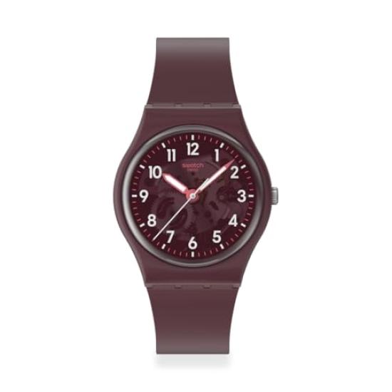 

[Swatch] Часы THRU THE CROWN GLASS SO28R115 Красный