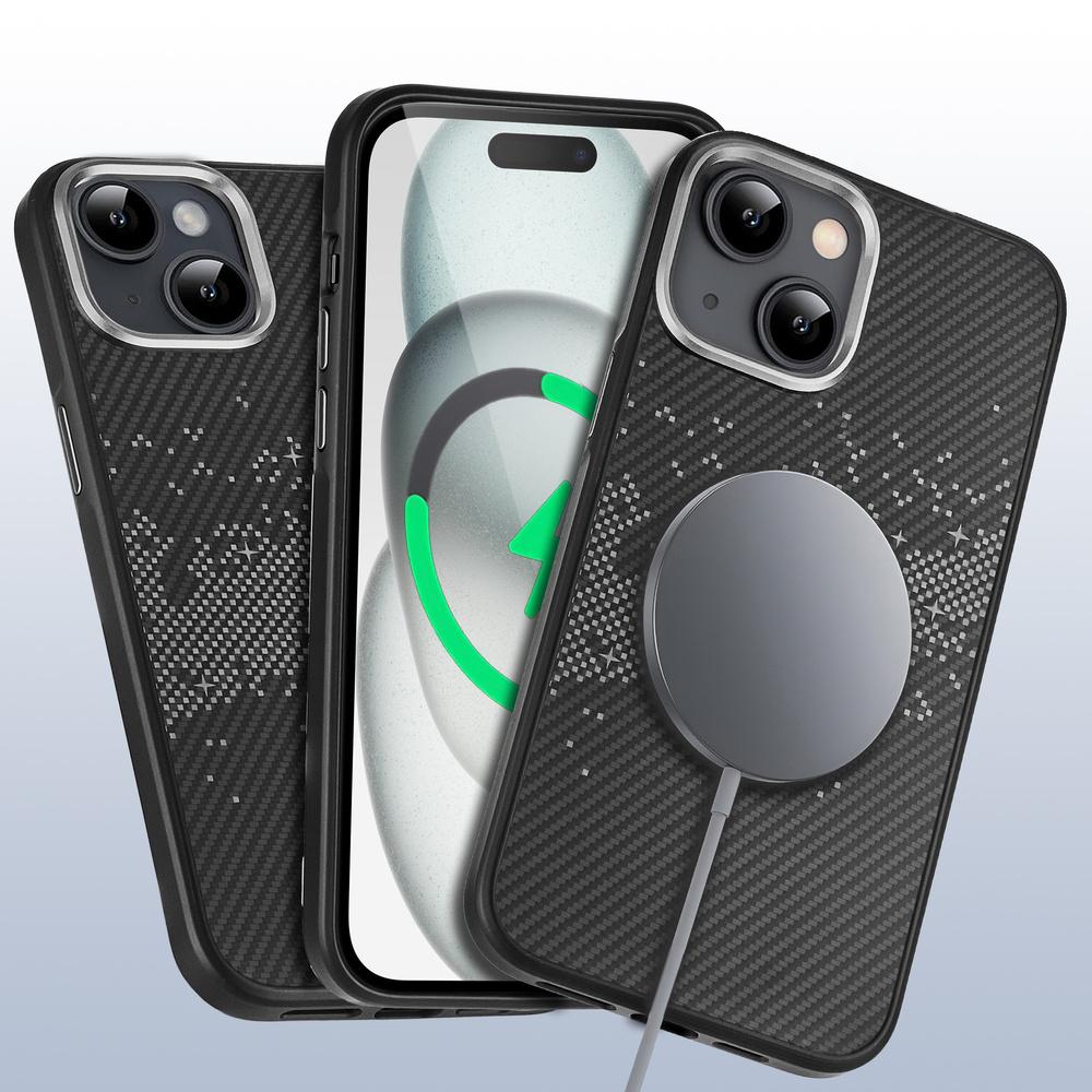iPhone 15 Case, Milky Way, Gray