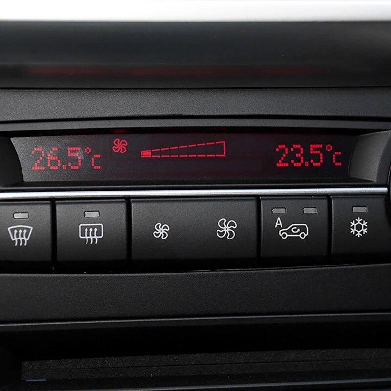 ABS Auto Palubní deska Ventilátor klimatizace Knoflík pro regulaci rychlosti Vzduchu Krytky Díly Auto Příslušenství Pro BMW E90 E91 E92 E93 E87 X1 E84 X3 F25