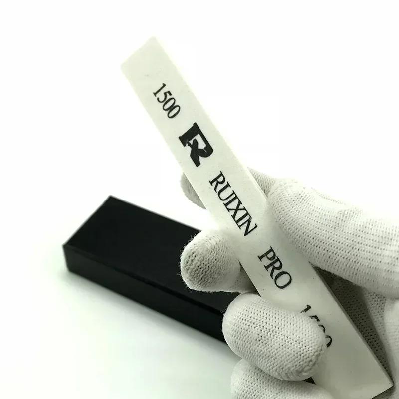 RUIXIN PRO 4pcs 120 320 600 1500Grit Professional Angle Sharpening Stone Whetstone Fixed Knife Sharpener Sharpening System