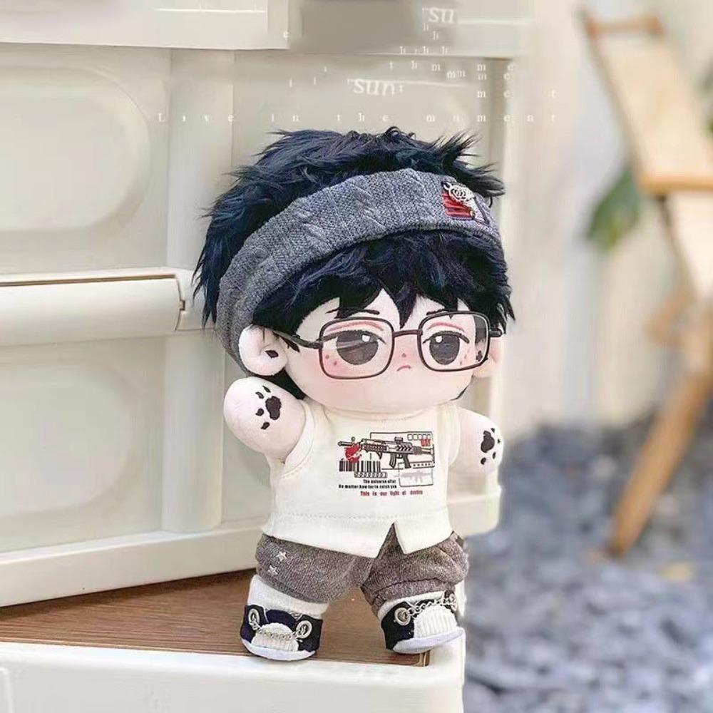 Leker 8,5CM Briller Rektangel Labubu Briller Kreative Mini Dukkebriller Idol Dukker
