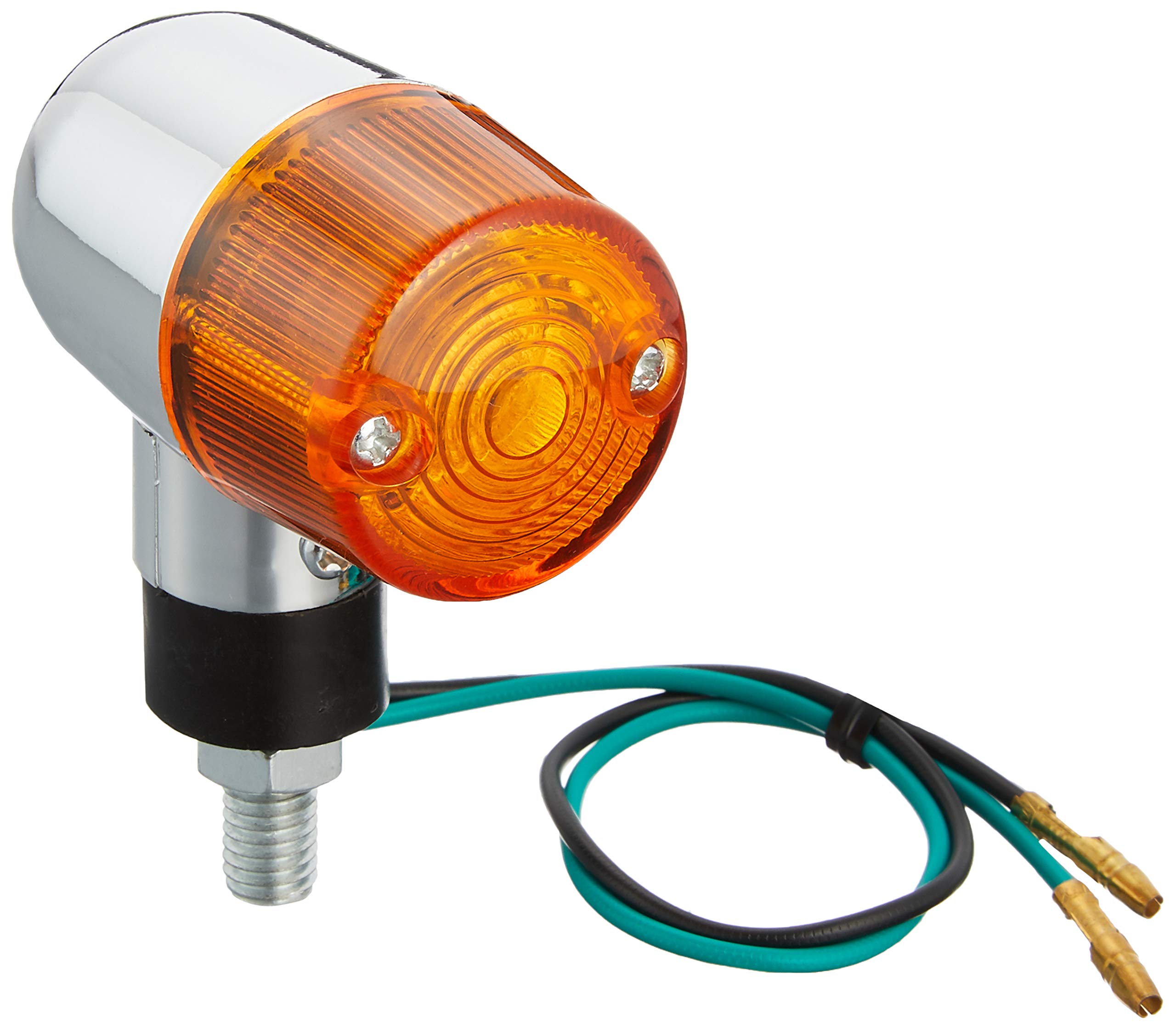

Universal Round Mini Turn Signals Set of 2 Chrome Plated/Orange MM11-0017A оранжевый