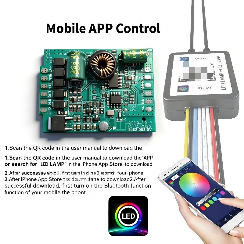 DMX RGB MODULE VERSION 9 METRIX V9 LED Lamp To DMX Converter With QR Code App Control Stable Signal Output