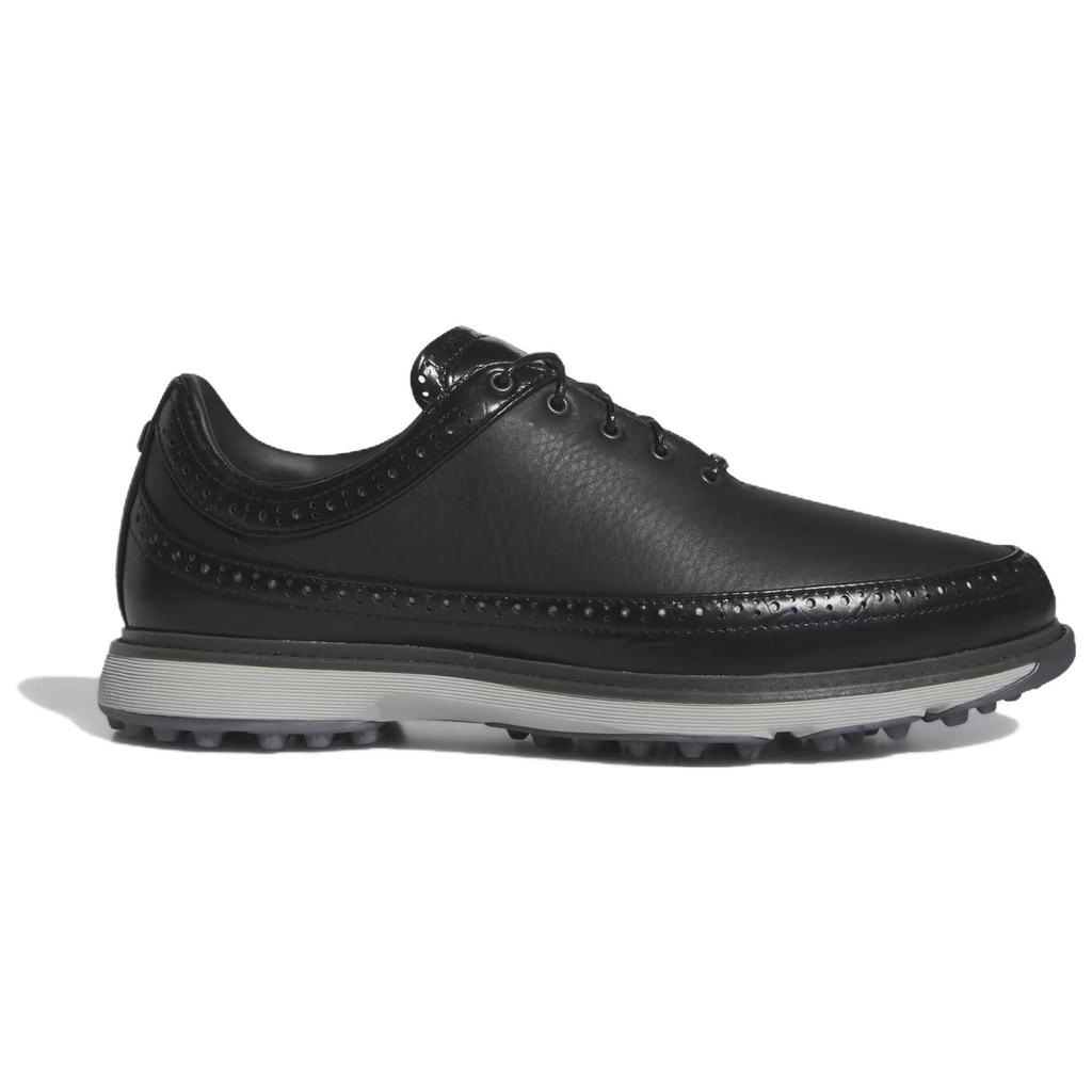 New Adidas MC80 Spikeless Golf Core Black Dark Silver Metallic Grey Two ID0226