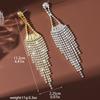 2PC Women's Fashion Colorful Tassel Design Earrings Suitable for Travel, Party, Festival Dress Gifts