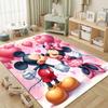 1PC Disney Minnie Mickey Mouse Print Carpet for Living Room Bedroom Kid's Room Home Decor Non-slip Mat Area Rug Luxury Gift