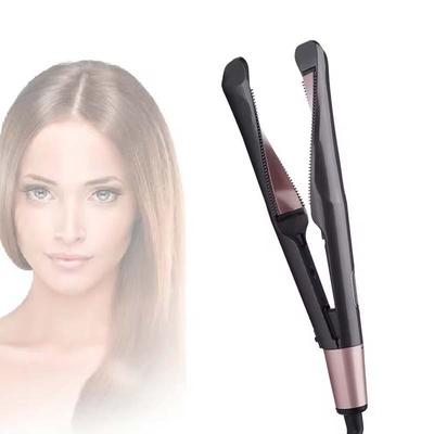 Twisted Hair Curler Straightener LCD Flat Iron Portable 2 In 1 Straightening Curling Iron PTC Fast Heated Flat Iron