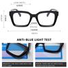 Luxury Square Reading Glasses Women Anti Blue Light Presbyopic Eyewear Fashion Business Hyperopia Glasses