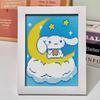 Kuromi Cartoon Diamond Painting Kit: Peace & Joy DIY Gift for Students and Kids.