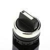 22mm Round Rotary Selector Switch 2 Positions NC + NO Self Locking