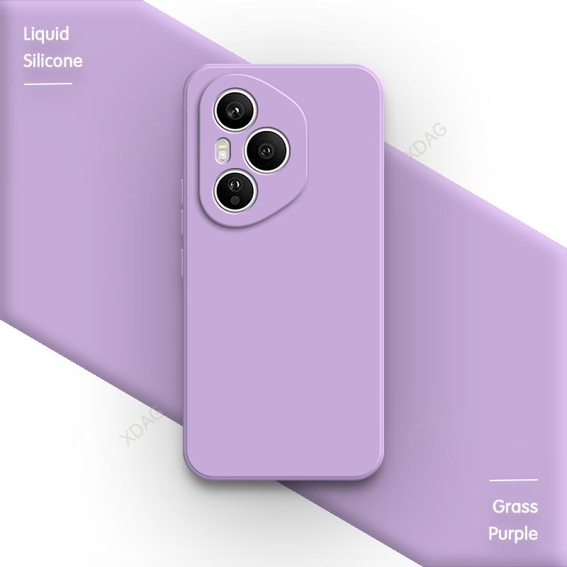Original Soft Phone Case for Honor 400 Pro Lite 400Pro 400Lite 5G China Global Funda Candy Dual Layer Liquid Silicone Back Cover