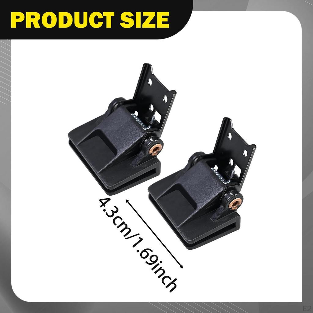 2 Stück Plattenspieler Staubschutzscharnier Ersatz Einfache Installation Robuste Teile Vinyl