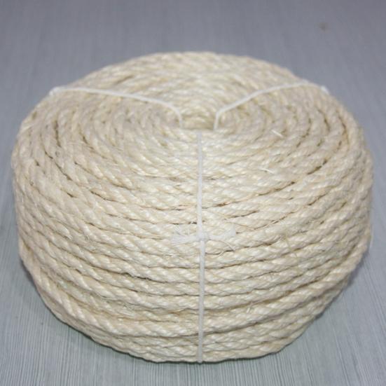 חבל סיסל טבעי Yousheng, חבל החלפה עמיד במיוחד לגירוד חתולים, לחבטת גירוד לחתולים, יצירות עשה זאת בעצמך, גינון