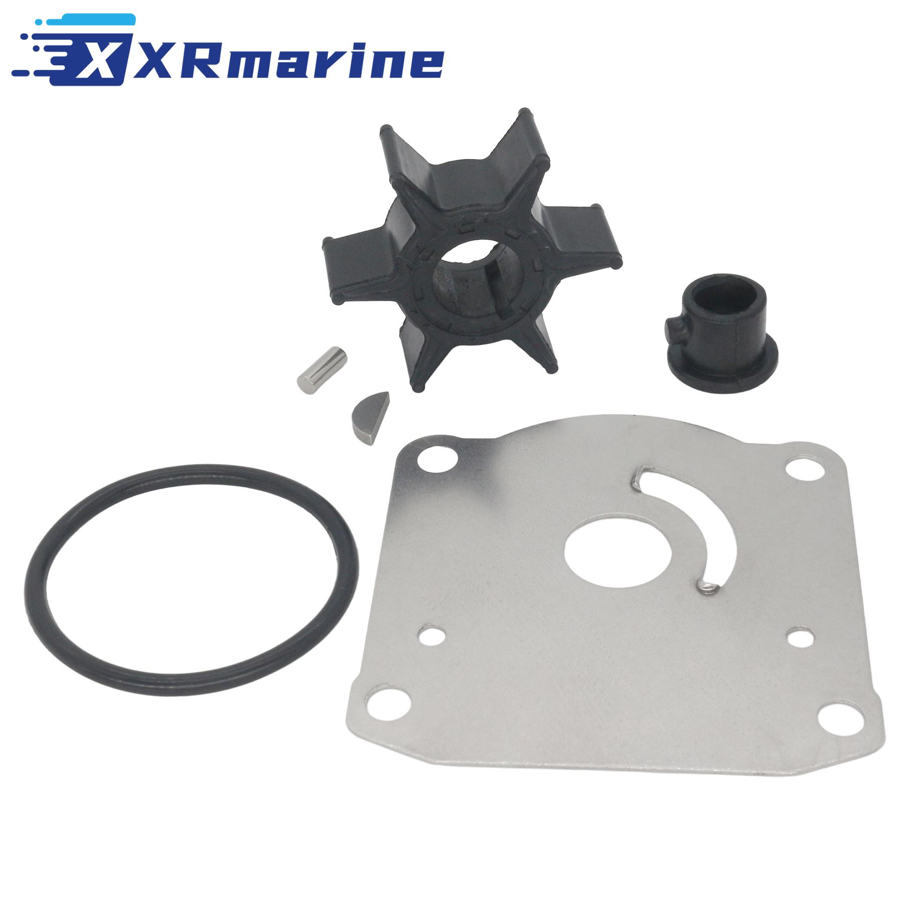 Water Pump Impeller Repair Kit for Yamaha 25hp Outboards 61N-W0078-11 Sierra 18-3432 61N-W0078-11