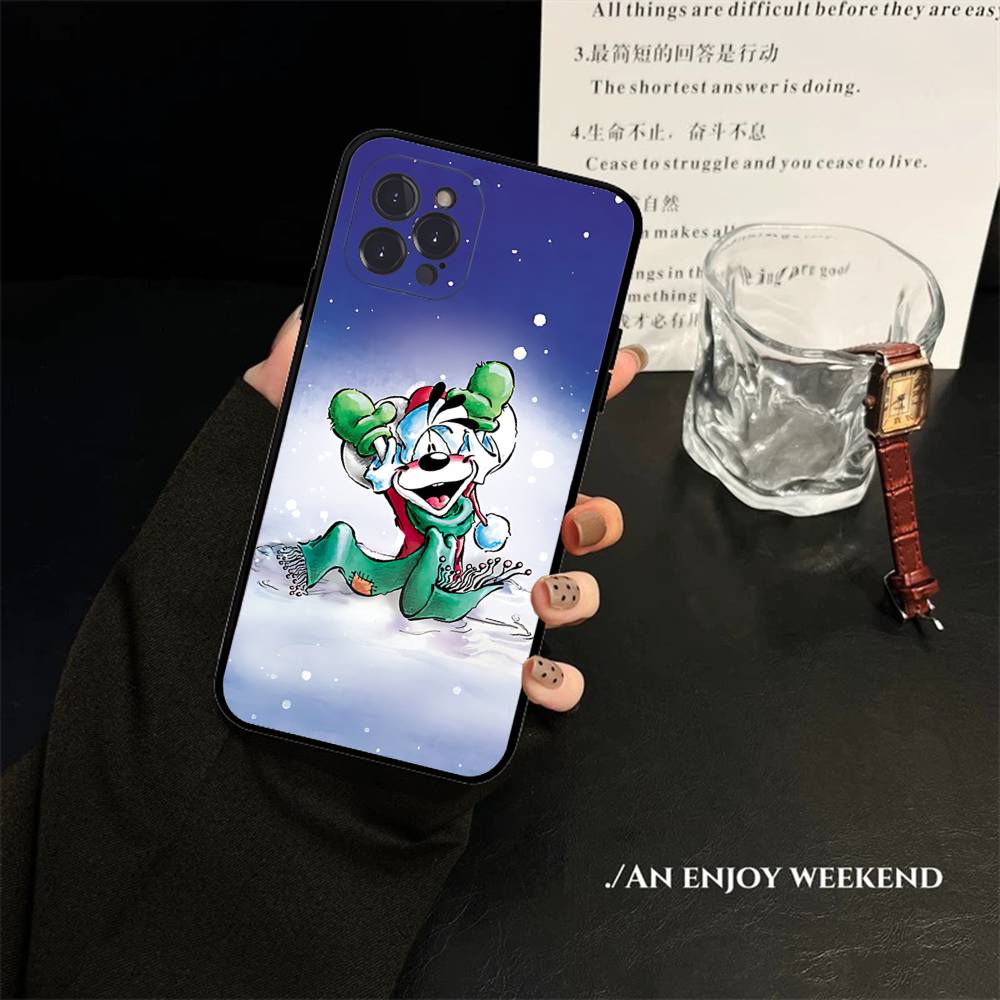 Cartoon D-Diddl For Iphone 17 16 15 14 11 12 13 Pro Max Plus Cute Art Phone Case Cover