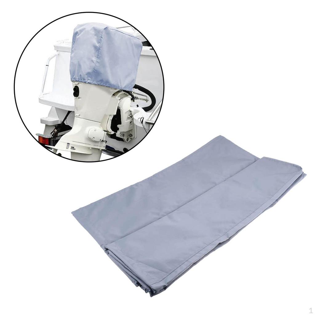 1 Piece Waterproof Outboard Boat Motor Cover